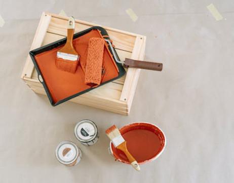 "Professional home painting service with fresh exterior coat and modern color scheme