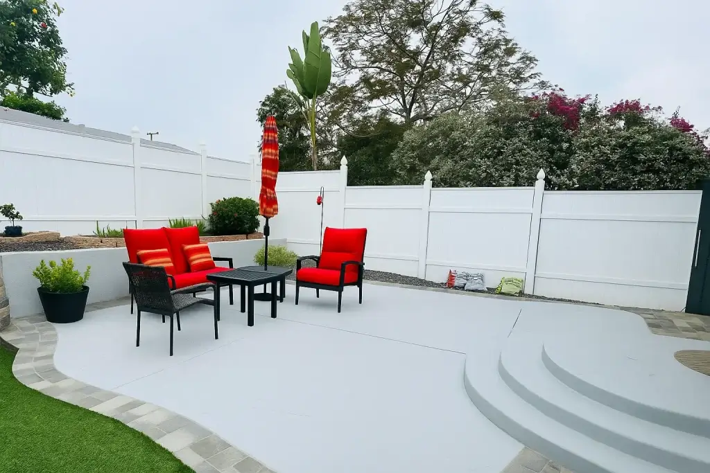 backyard remodel by mercury builders