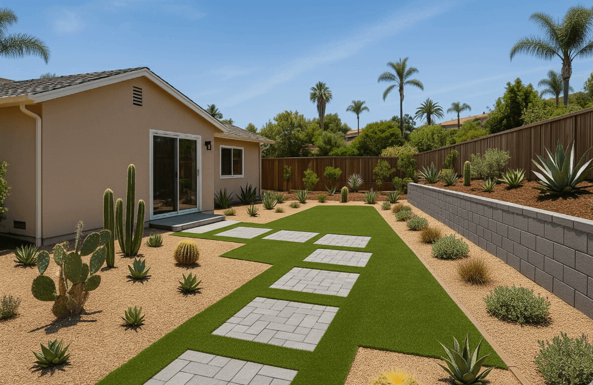 san diego landscape remodeled